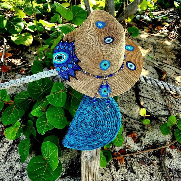 Mandala Hat Turkish Eye main image 6
